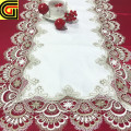 embroidered lace table runner